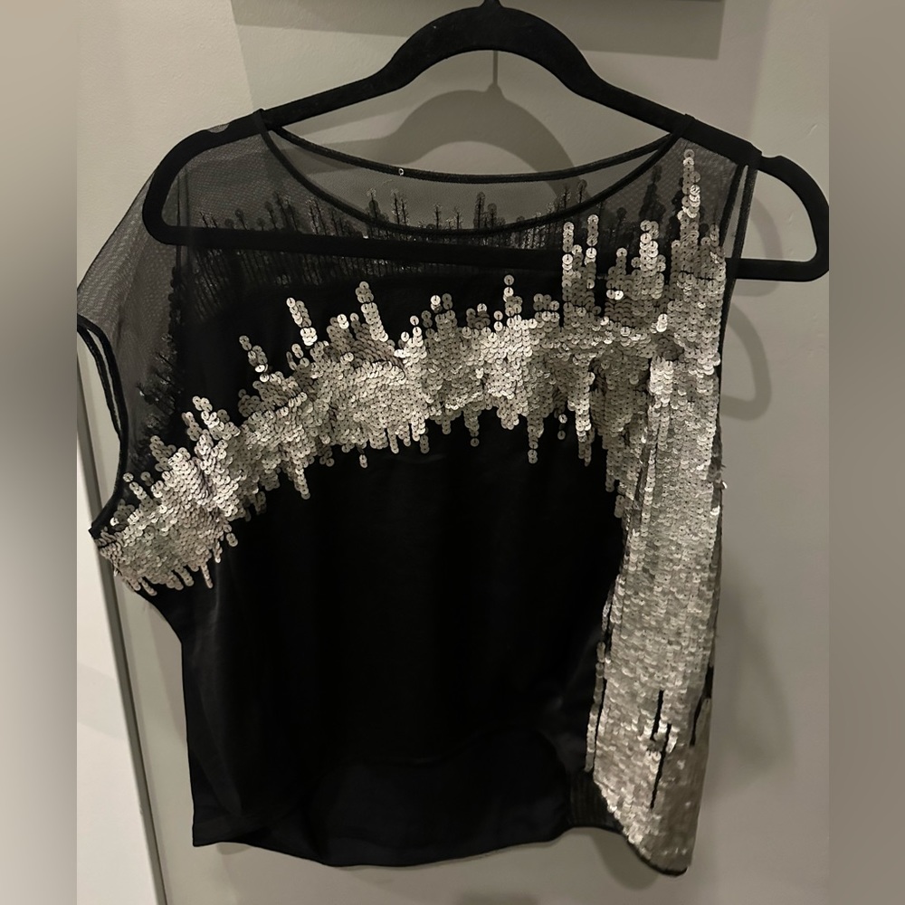 One Shoulder Blouse. USED - in excellent condition. No stains or flaws!